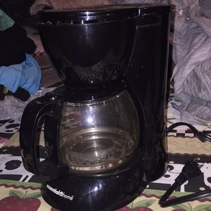 Brand new coffee pot only been used once maybe.